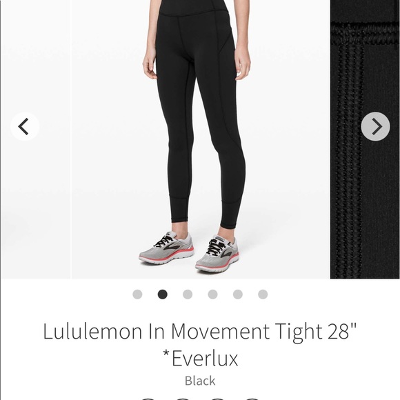 ****SOLD****BNWT Lululemon in movement 28” size 4 - Picture 3 of 5